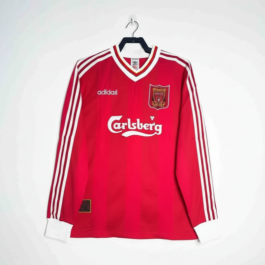 Retro Liverpool (Long Sleeve) Home Jersey 1995/96