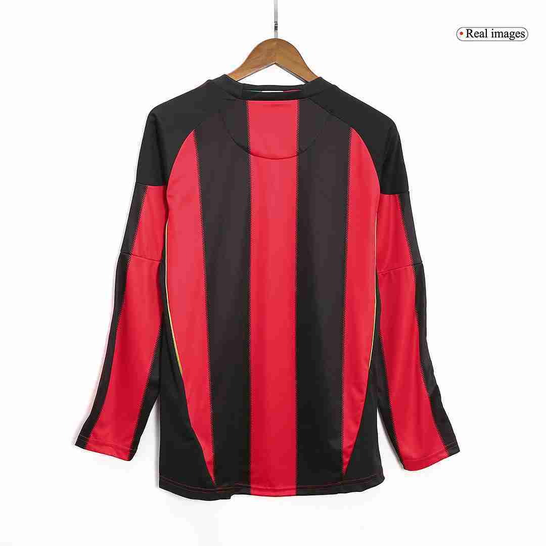 Retro AC Milan Home Jersey 2010/11 - Long Sleeve