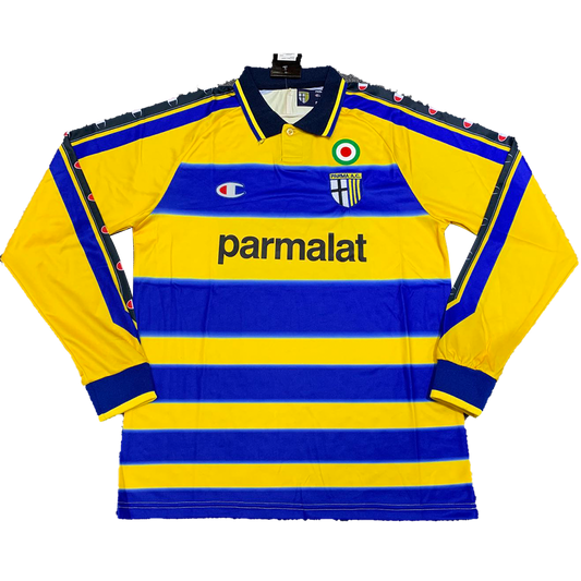 Retro Parma Calcio 1913 Long Sleeve Away Jersey 1999/00
