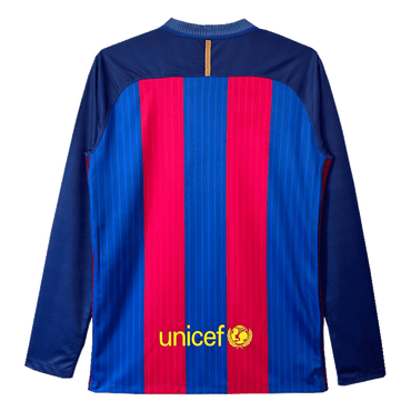 Retro Barcelona Home Jersey 2016/17 - Long Sleeve