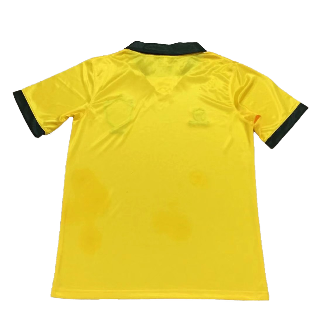 Retro 1988 Brazil Home Jersey
