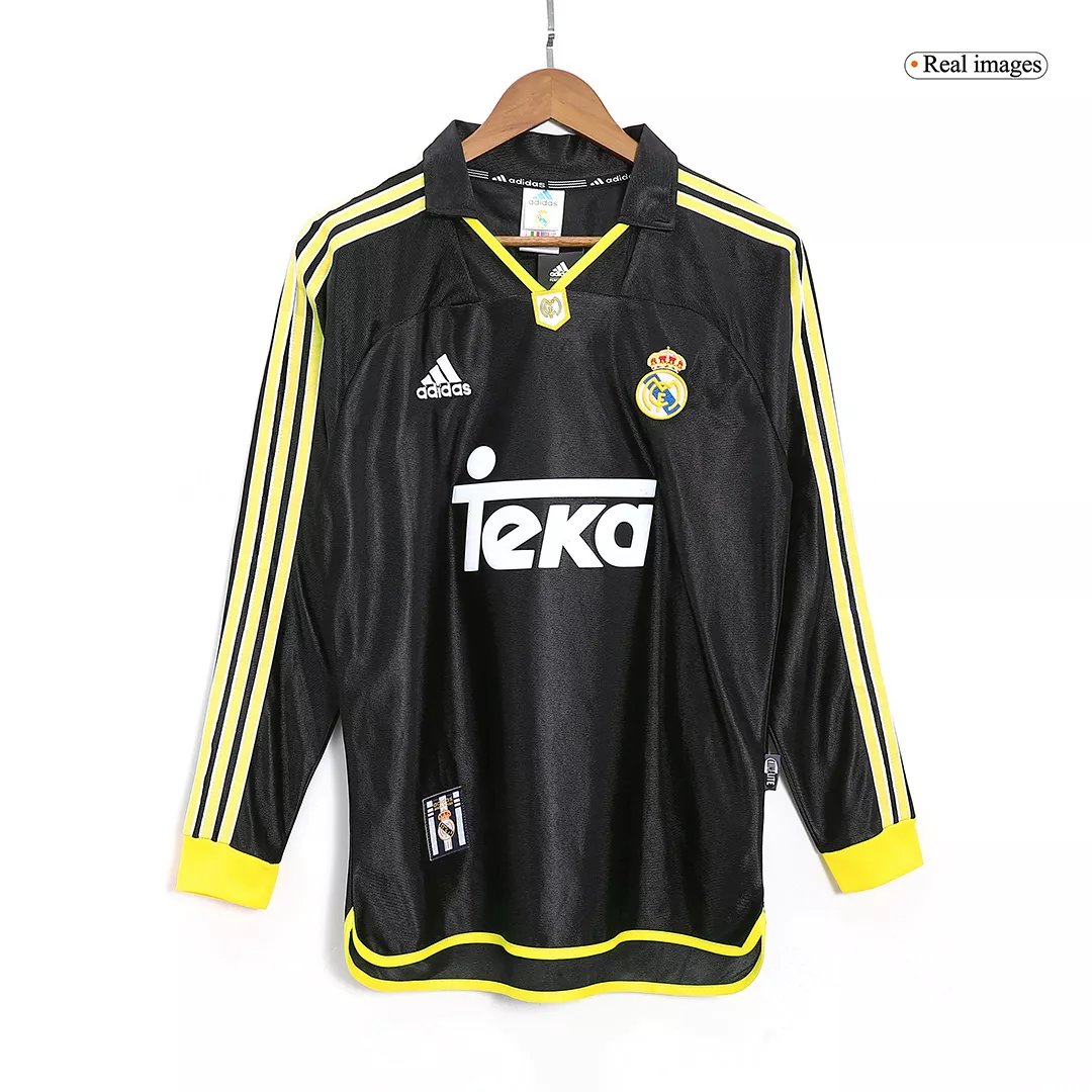 Retro Real Madrid (Long Sleeve) Away Jersey 1999/20