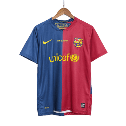 Retro Barcelona Home Jersey 2008/09 - UCL Final