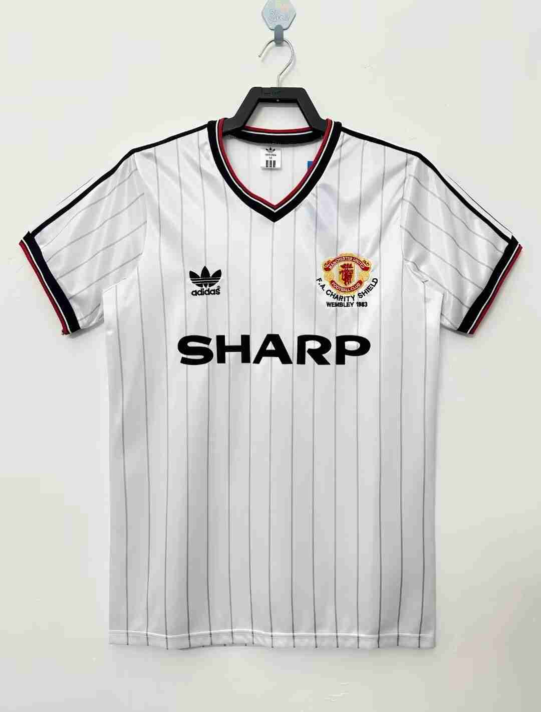 Retro 1983 Manchester United Away Jersey