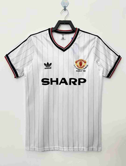 Retro 1983 Manchester United Away Jersey