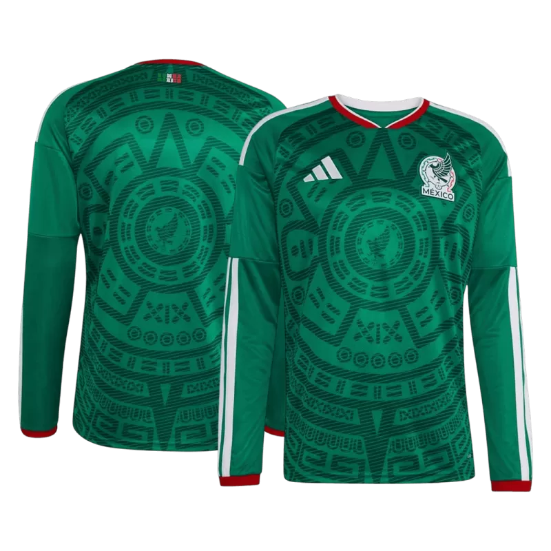 Mexico Long Sleeve Home Jersey World Cup 2026