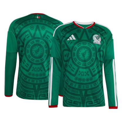 Mexico Long Sleeve Home Jersey World Cup 2026