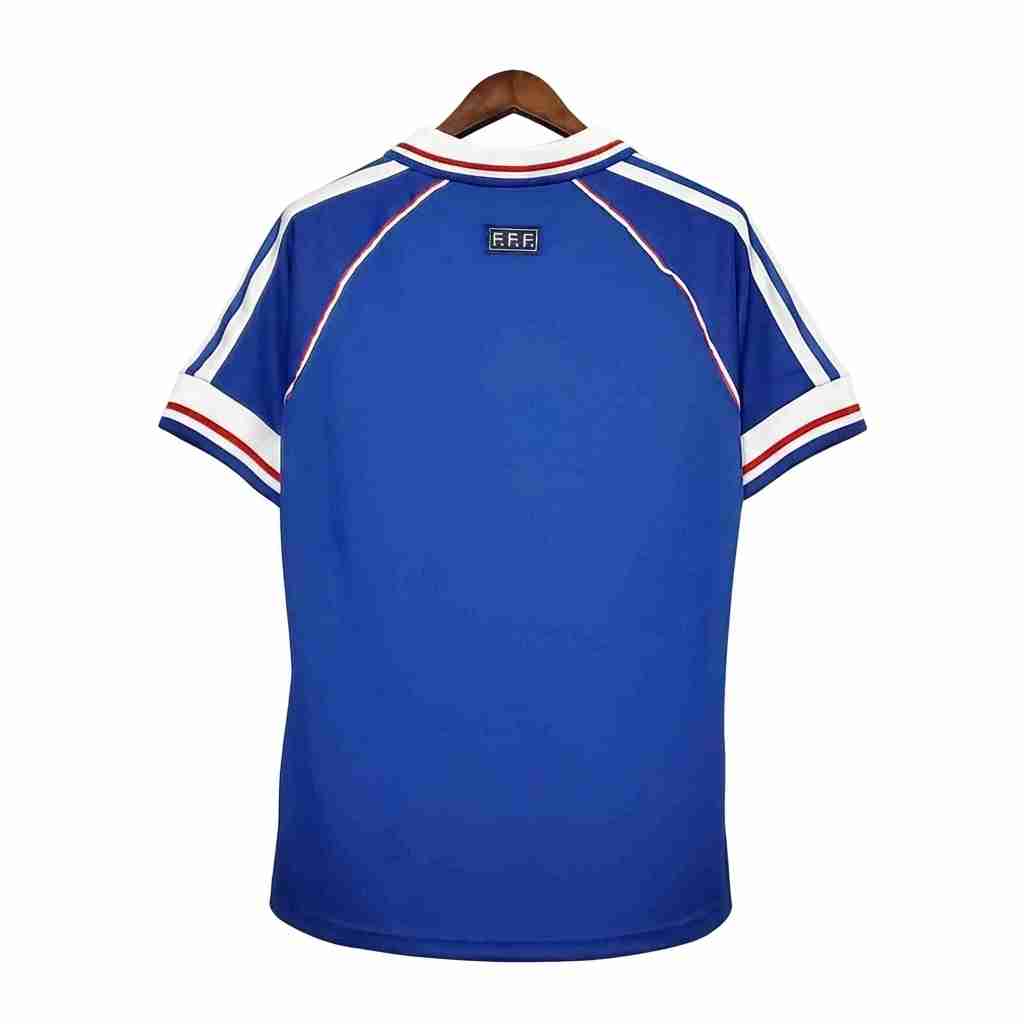 Retro 1998 France Home Jersey