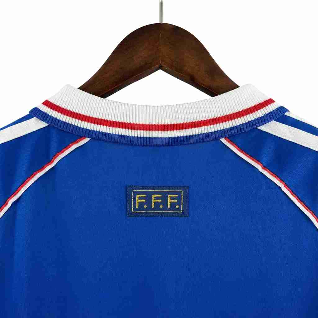 Retro 1998 France Home Jersey
