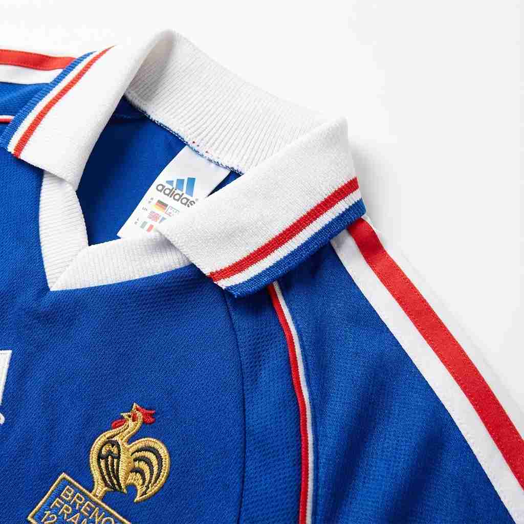 Retro 1998 France Home Jersey