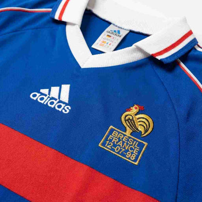 Retro 1998 France Home Jersey
