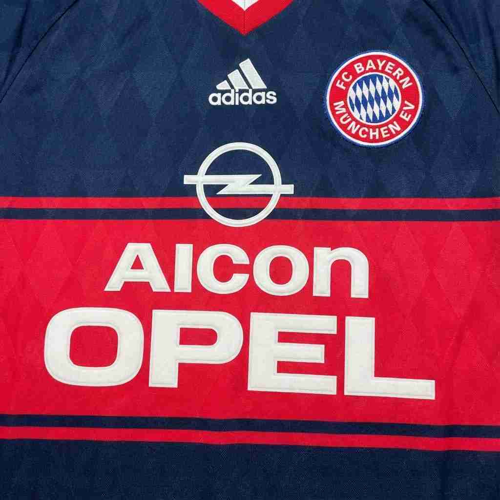 Retro Bayern Munich Home Long Sleeve Jersey 1997-99