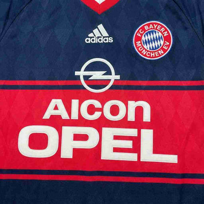 Retro Bayern Munich Home Long Sleeve Jersey 1997-99