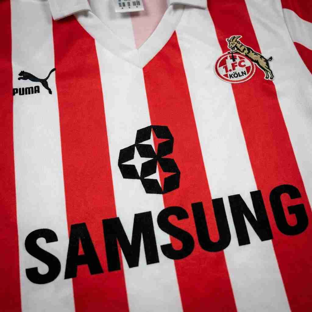 Retro 1988/89 FC Köln Home Jersey
