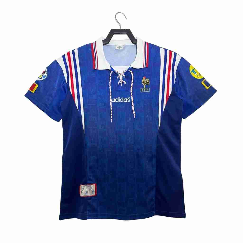 Retro 1996 France Home Jersey
