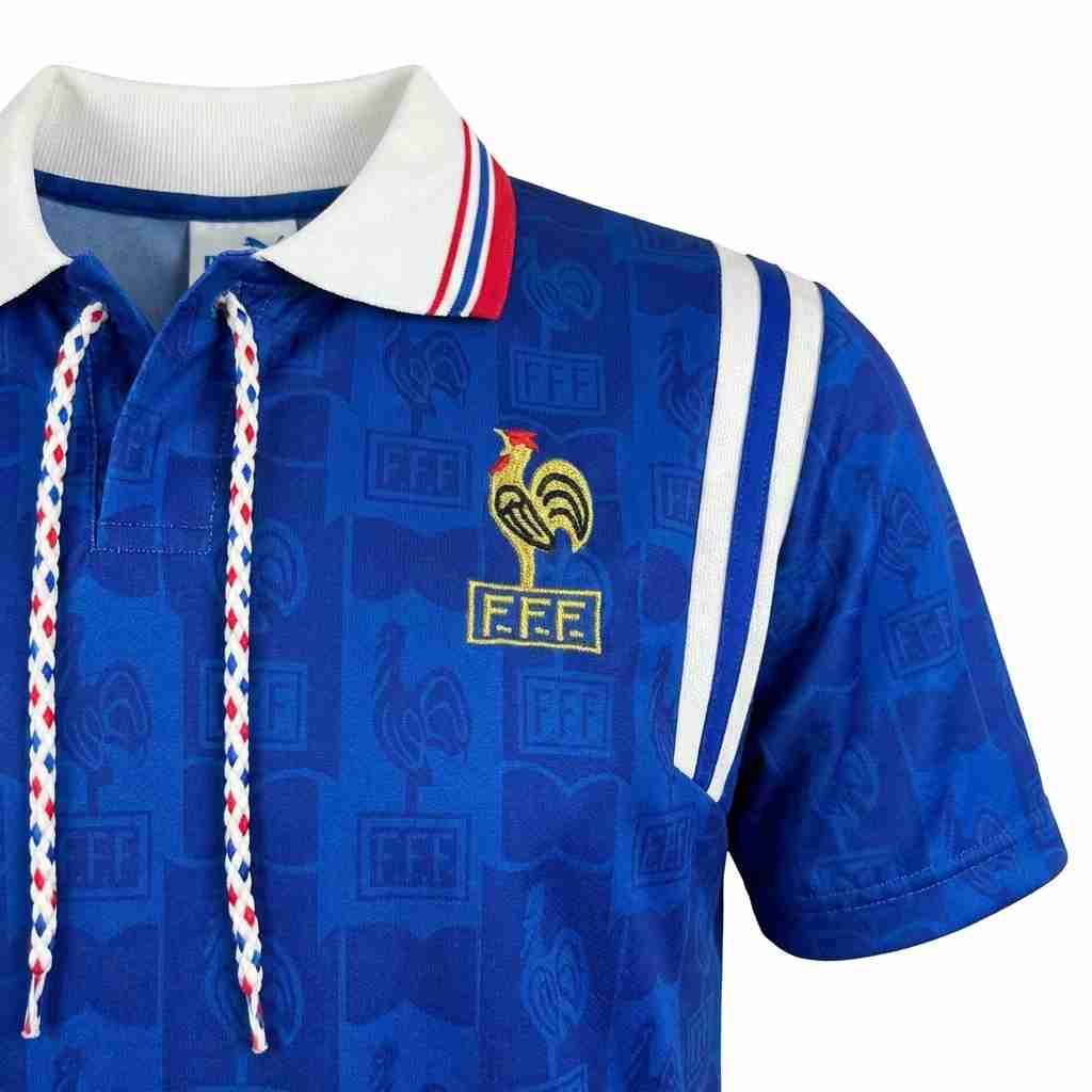 Retro 1996 France Home Jersey