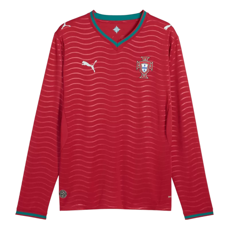 Portugal Home Long Sleeve Jersey World Cup 2026
