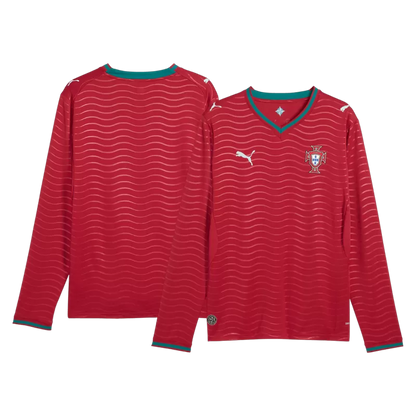 Portugal Home Long Sleeve Jersey World Cup 2026
