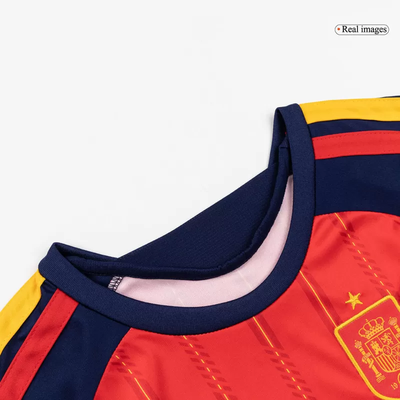 Kids Spain Home Jersey Kit World Cup 2026