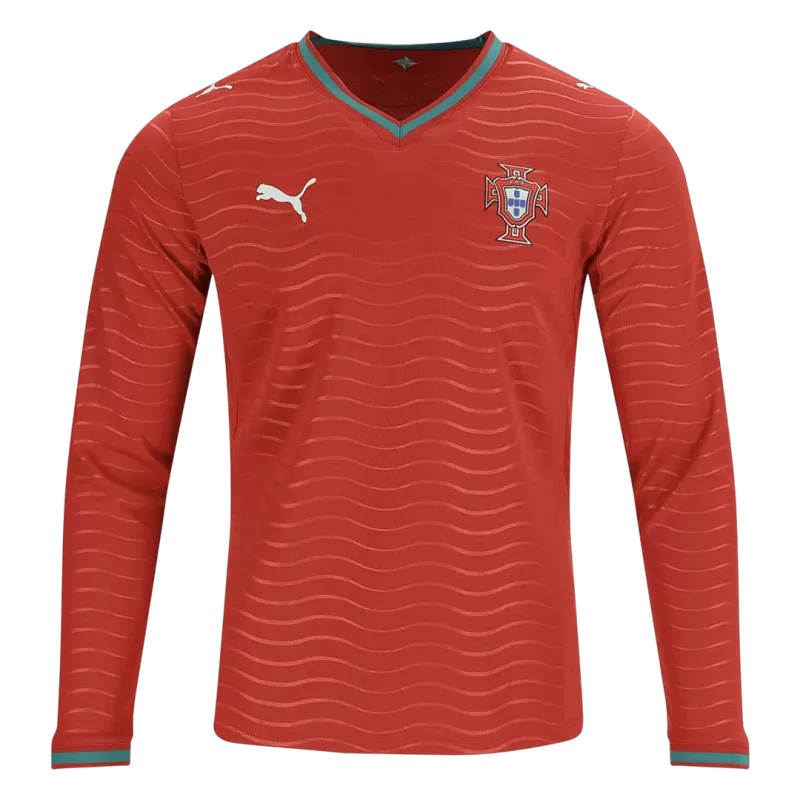 Portugal Home Jersey World cup 2026 - Long Sleeve