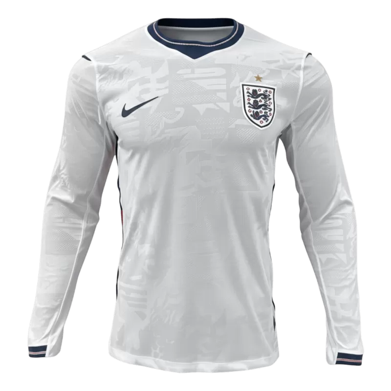 England Home Long Sleeve Jersey World Cup 2026