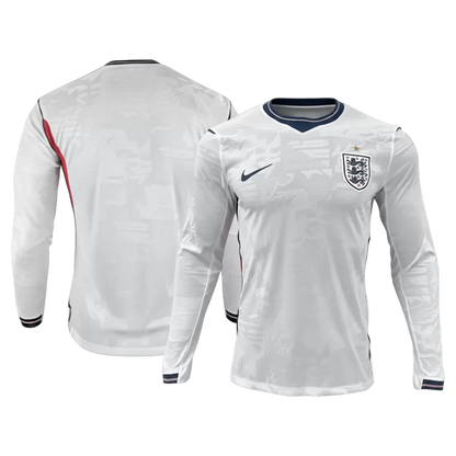 England Home Long Sleeve Jersey World Cup 2026