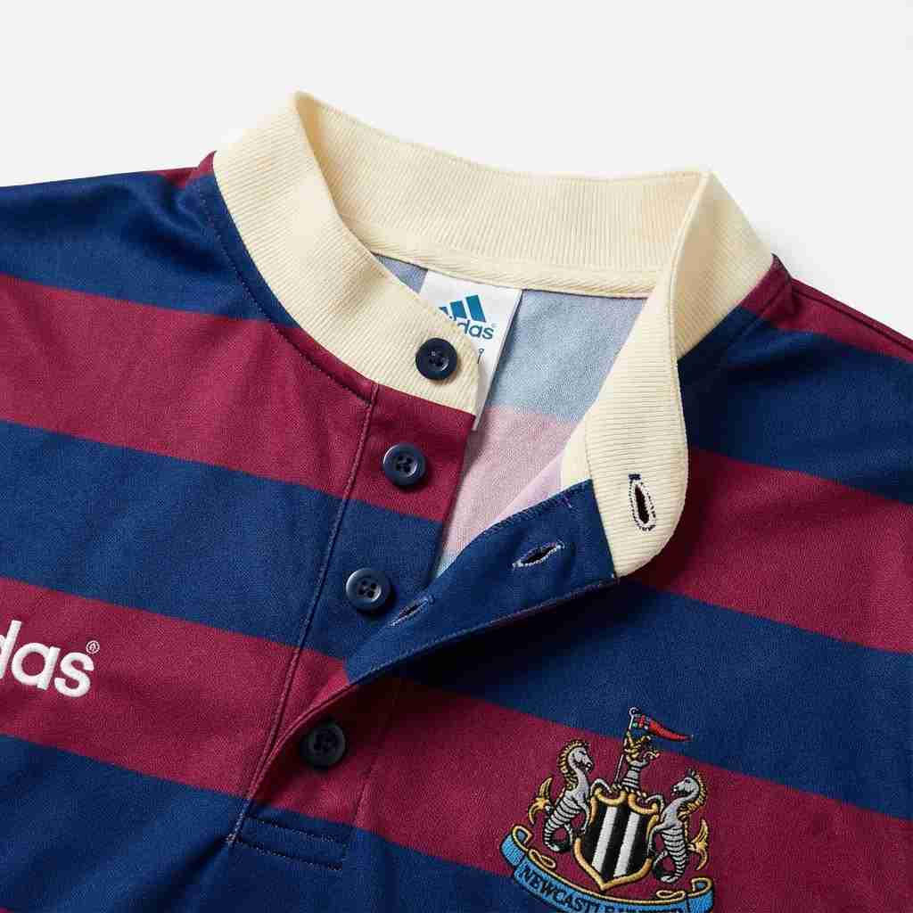 Retro Newcastle United Long Sleeve Away Jersey 1995/96