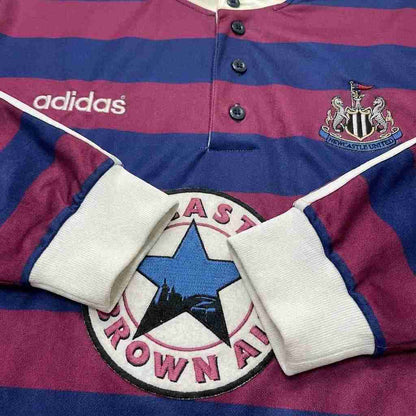 Retro Newcastle United Long Sleeve Away Jersey 1995/96