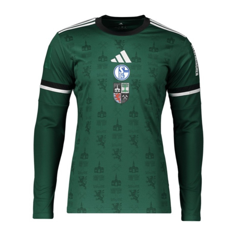 Schalke 04 150th Anniversary Long Sleeve Jersey 2025/26