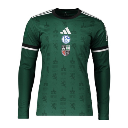 Schalke 04 150th Anniversary Long Sleeve Jersey 2025/26