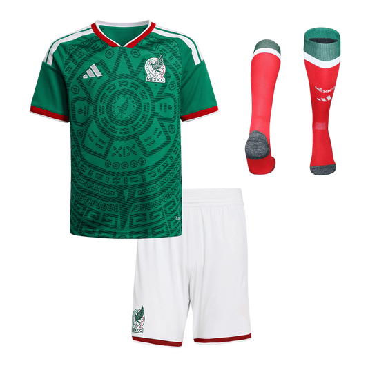 Kids Mexico Home Jersey Kit World Cup 2026