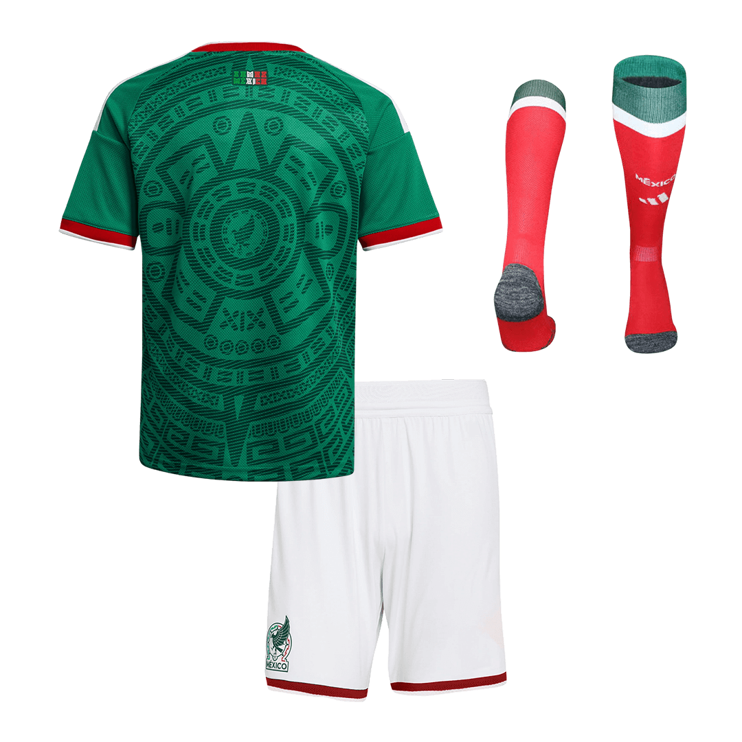 Kids Mexico Home Jersey Kit World Cup 2026