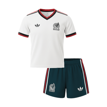 Kids Mexico Away Jersey Kit World Cup 2026