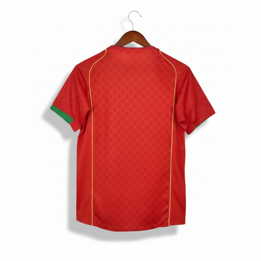 Retro 2004 Portugal Home Jersey