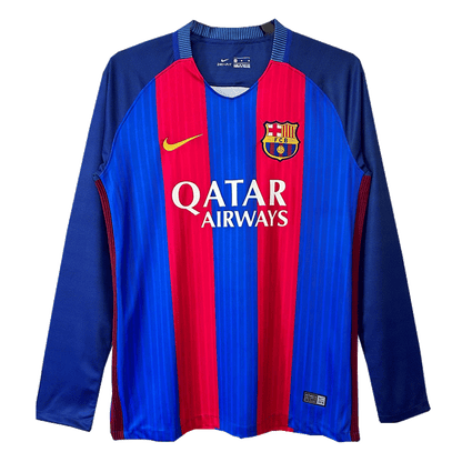 Retro Barcelona Home Jersey 2016/17 - Long Sleeve