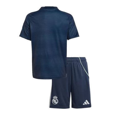Kids Real Madrid Away Jersey Kit 2025/26