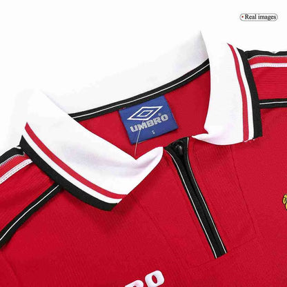 Retro Manchester United Home Jersey 1998/99 - Long Sleeve