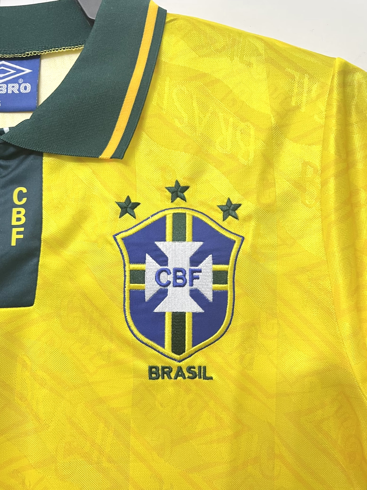 Retro Brazil Home Jersey 1991/93