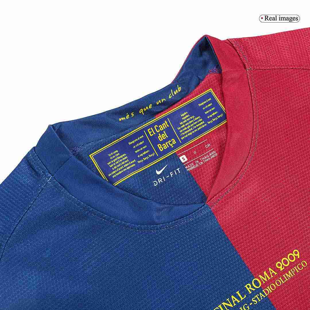 Retro Barcelona Home Jersey 2008/09 - UCL Final