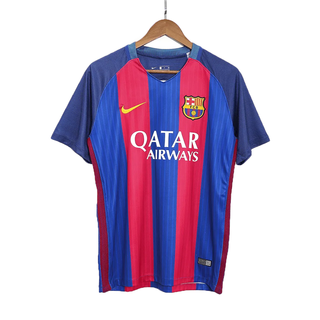 Retro 2016/17 Barcelona Home Jersey