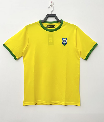 Retro 1970 Brazil Home Jersey