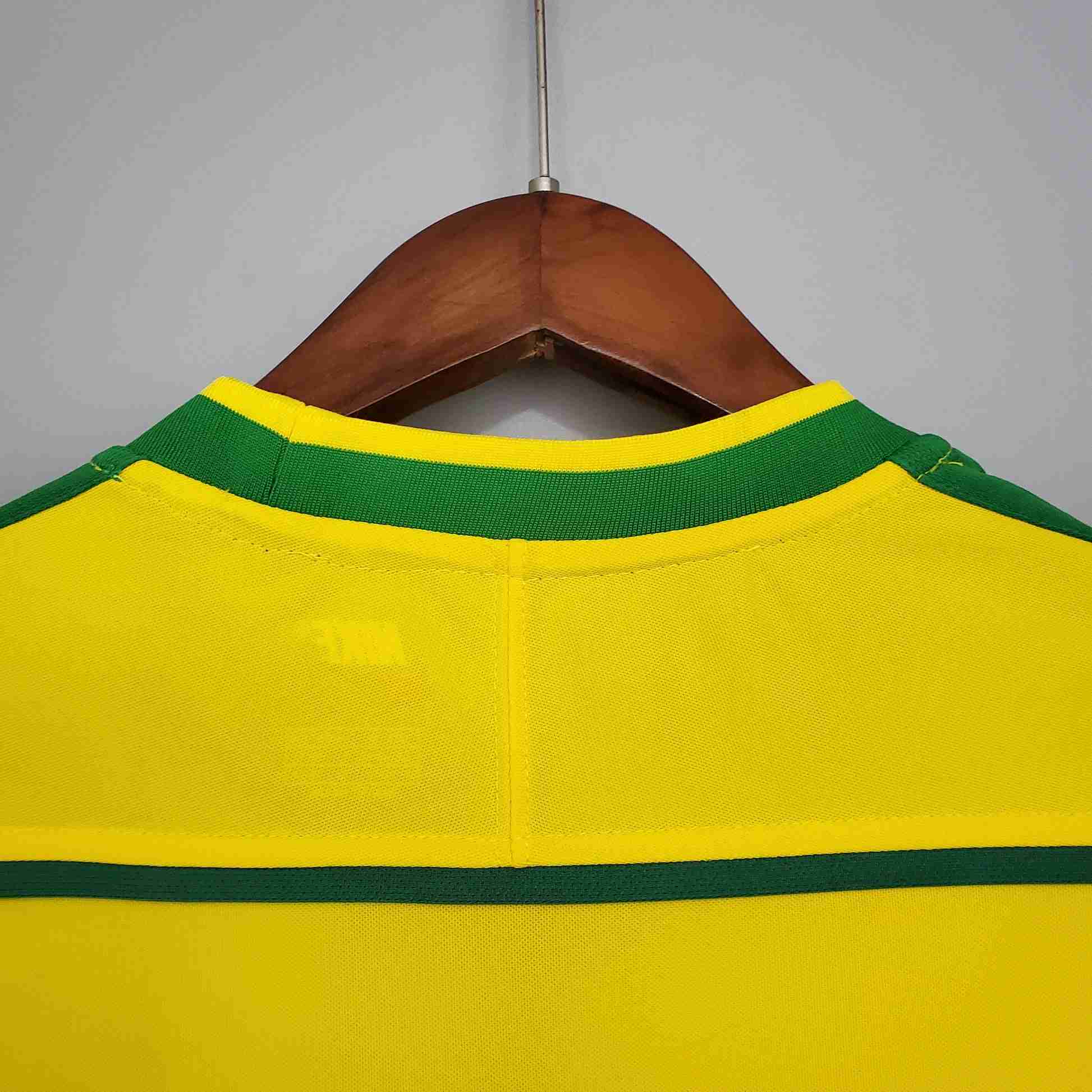 Retro Brazil Home Jersey 1998