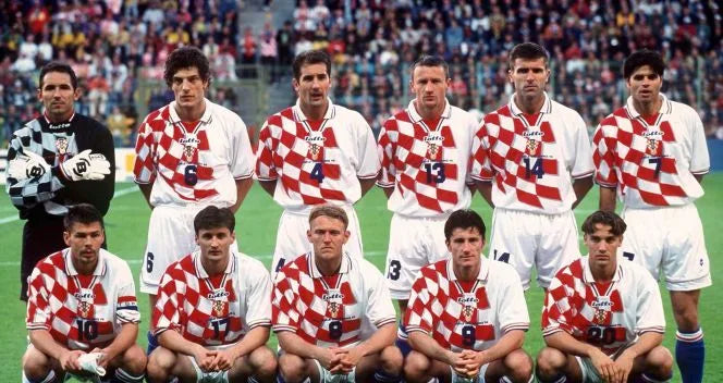 Retro Croatia Home Jersey 1998