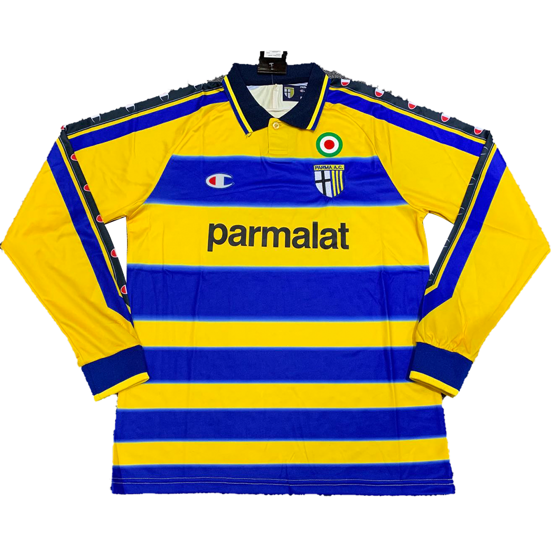 Retro Parma Calcio 1913 Long Sleeve Away Jersey 1999/00