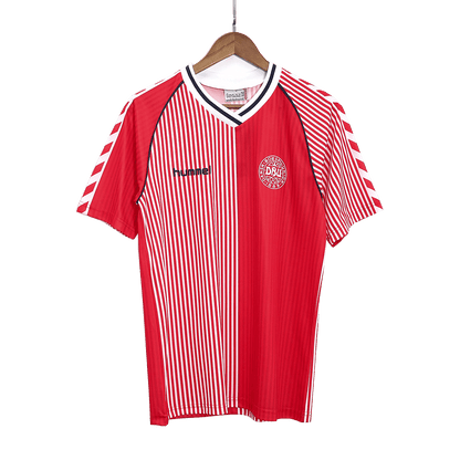 Retro 1986 Denmark Home Jersey