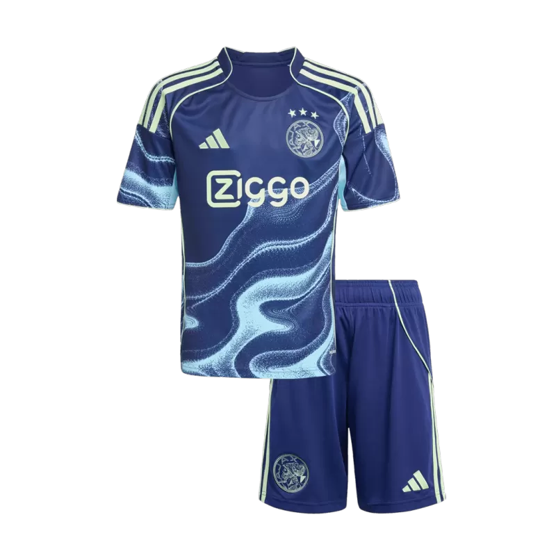 Kids Ajax Away Jersey Kit 2025/26