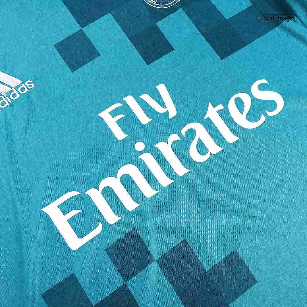 Retro Real Madrid Long Sleeve Away Jersey 2017/18
