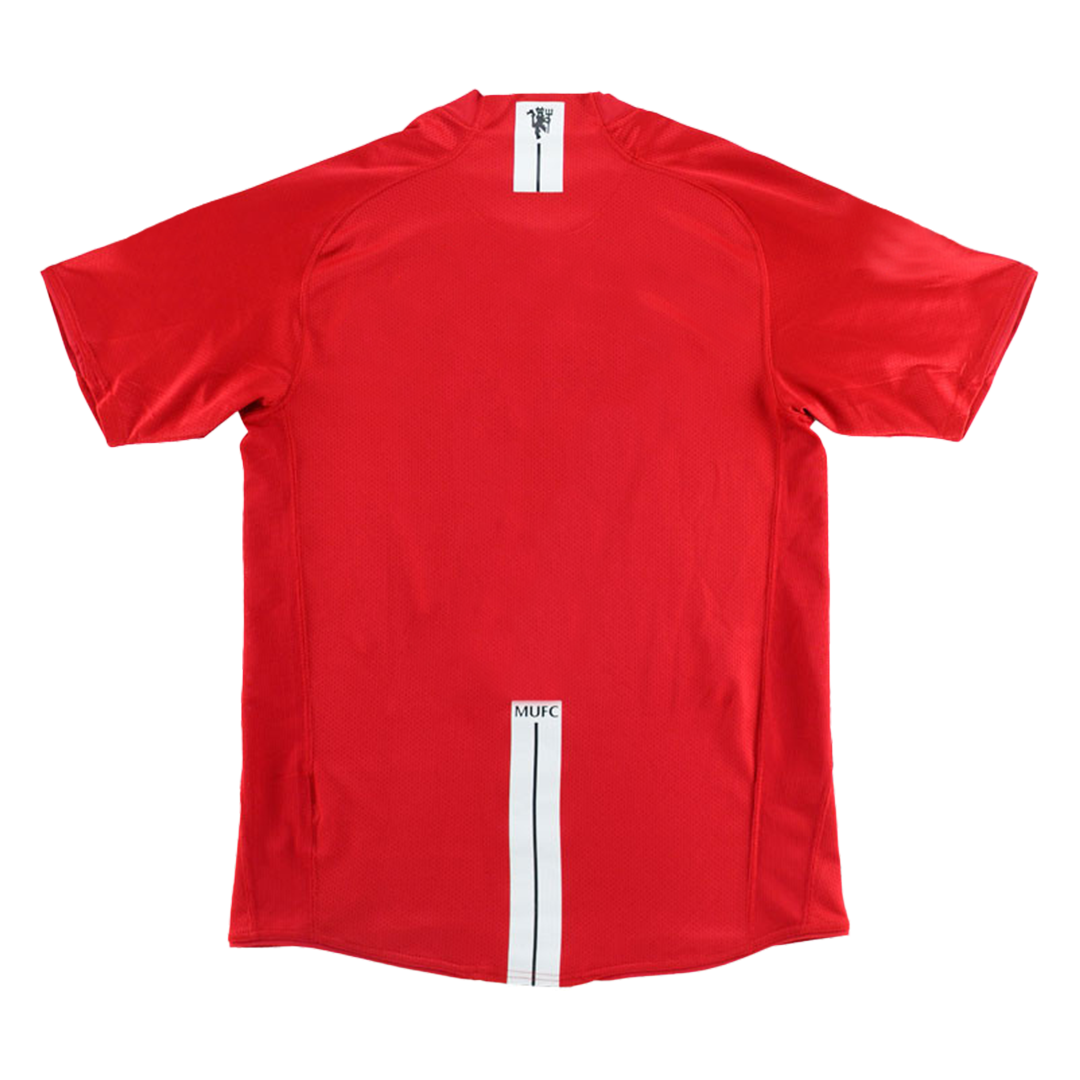 Retro Manchester United Home Jersey 2007/08