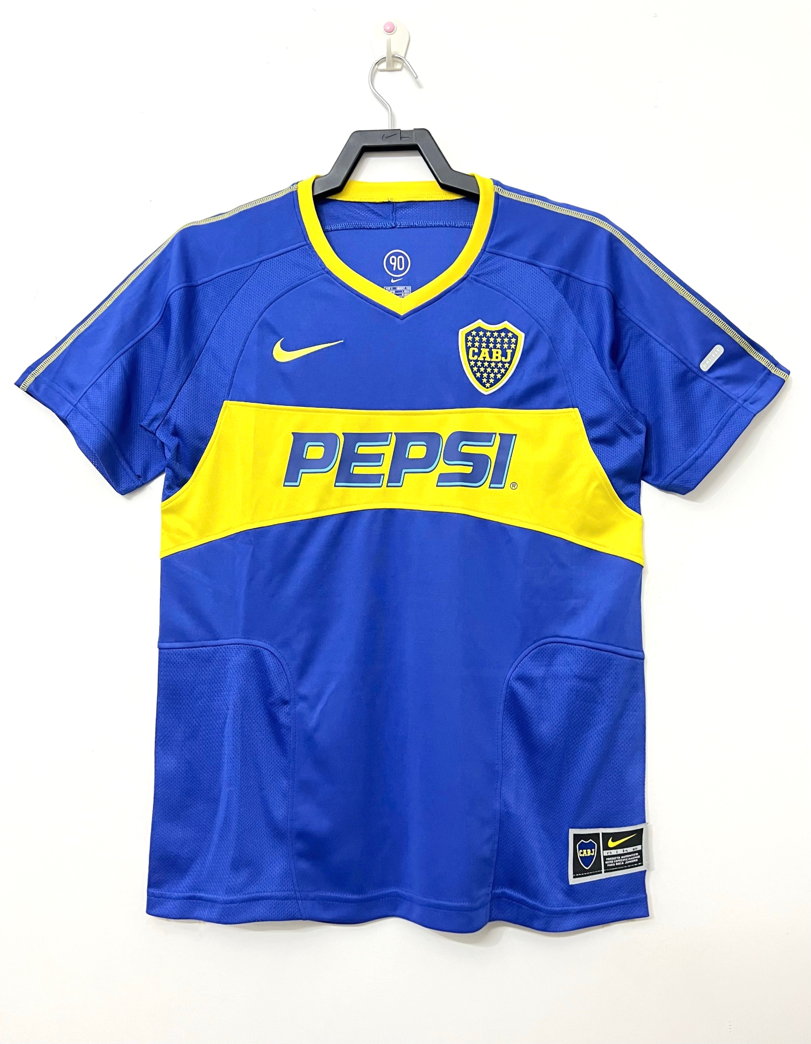 Retro Boca Juniors (Short Sleeve) Home Jersey 2003/20