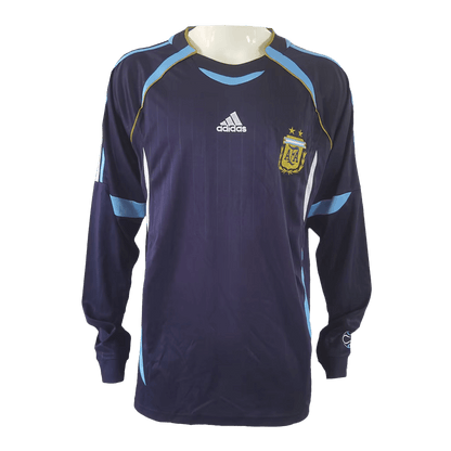 Retro 2006 Argentina (Long Sleeve) Away Jersey